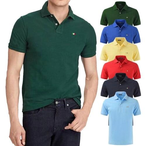 Mens Polo Shirts Ice Silk Summer Polo Shirts Short Sleeve Jerseys Polo Short Shirts Male Camisa Masculina Blusas Tops 20106