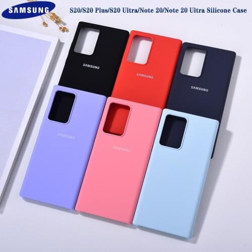 Samsung Note 20 Ultra 20+ Case Original Liquid Silicone Case Silky Soft-Touch Protective Back Cover Samsung Galaxy S20Ultra S20