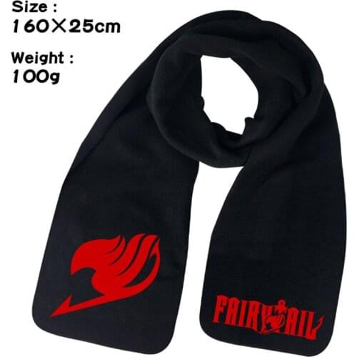 Fairy Tale Scarf Anime Winter Men Women Unisex Warm Shawl Scarf Soft Wrap