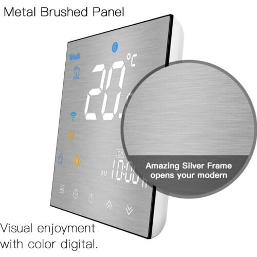 WiFi Smart Thermostat Temperature Controller 95-240V Water/Electric Floor Heating Water/Gas Boiler Works With Alexa Google Home