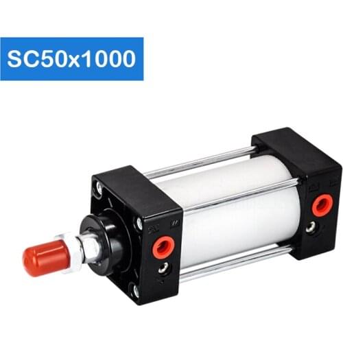 High Quality SC50X1000 Bore 50mm Stroke 1000mm Cylinder De Frine Penumatic Air Cylinder Manufacturing