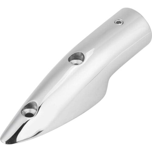 2Pcs Marine Tube Pipe Base Stainless Steel Boat Railing Rails Pipe Base Yacht Handrail Pipe Base 22mm