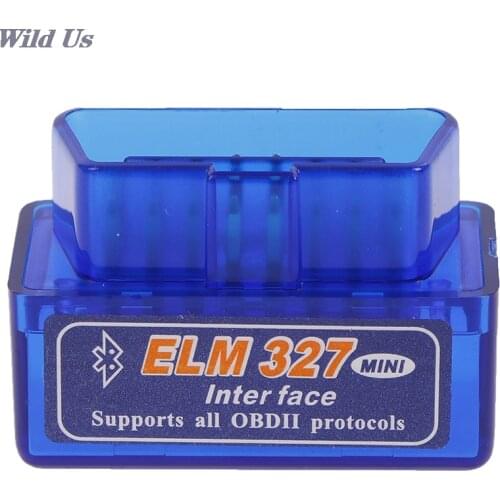 Bluetooth V1.5/V2.1 Mini Elm327 Obd2 Scanner OBD Car Diagnostic Tool Code Reader For Android Windows Symbian English