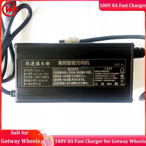 Gotway 100v 8A fast charger quick charger unicycle one wheel MONOWHEEL UNICYCLE Msuper X Nikola Msuper Pro Monter