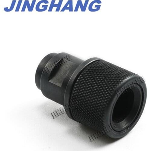 For M8x.75 to 1/2-28 Adapter with Thread Protector Walther Black P22 S&W M&P22