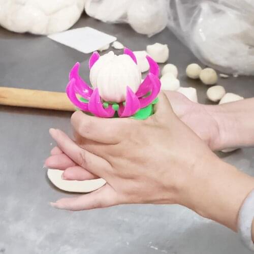 New Style DIY Color Manual Bun Maker Bun Making Mold Pastry 2021 Bun Making Tools Pie Maker Supplies Kitchen Mold X2E0