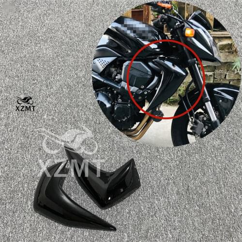 Left Right Radiator Cover Fairing Panel For Kawasaki Z750 z 750 2007 2008 2009 2010 2011 2012 Z-750 Moto Side Covers Cowl Guard