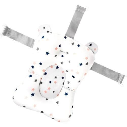 Baby bath suspension cushion green star newborn bath frame baby sponge bath net bath bed bath pocket bathtub bath mat