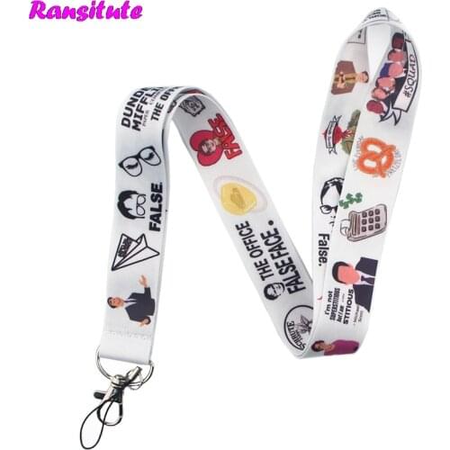 Ransitute R501 The Office Lanyard Multi-function Mobile Phone Key Strap Rope Lanyard Neckband Mobile Phone Decoration