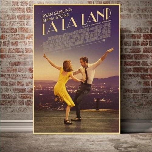 Vintage Classic Movie Joker/Pulp Fiction/Parasite Retro Poster Canvas High Quality Home Room Art Print Wall Stickers