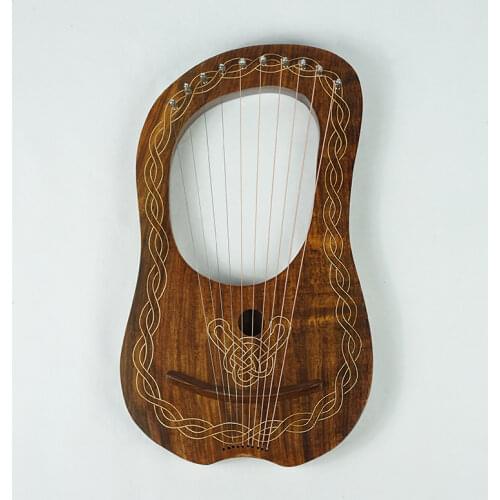 Strings Kit Instrument Harp Accessories Holy Small Greek Wood Solid Mahogany Jews Instrument De Musique Entertainment HX50SQ