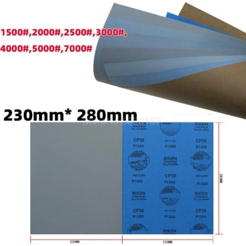 1PCS 230*280MM Wet Dry Polishing Sanding Abrasive Sandpaper Paper Sheets And Waterproof