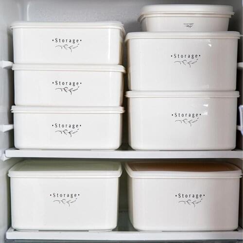 1Pc Food Storage Container Kitchen Containers Lunch Box Refrigerator Organizer Bento Boxes Food Storage Box Keep Fresh
