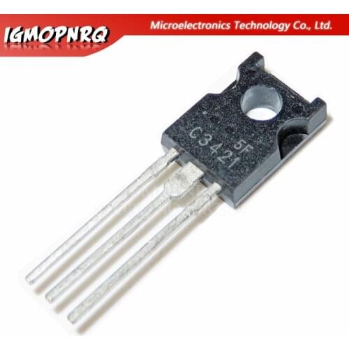 10pcs 2SC3421 C3421 NPN TO-126F new original