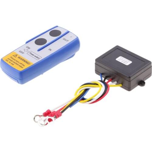 12V/24V Winch Remote Control Kit Switch Handset for Car UTV ATV SUV KLS-203