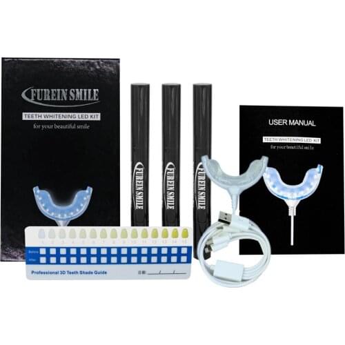 4 Interfaces Teeth Whitening Kit With 3 PCS Non Peroxide Gel Pen
