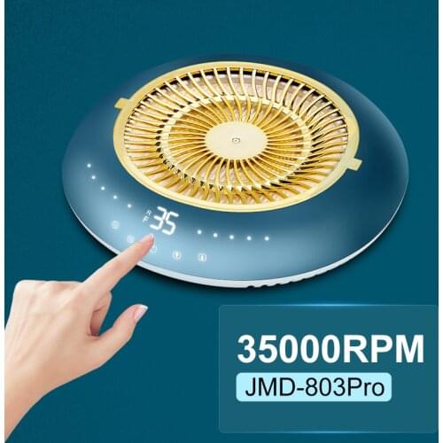 Newest 2 IN 1 Electric Nail Drill Machine 60W Powerful Nail dust Collector Nail Files Drill Bits Gel Polish Remover Equipment