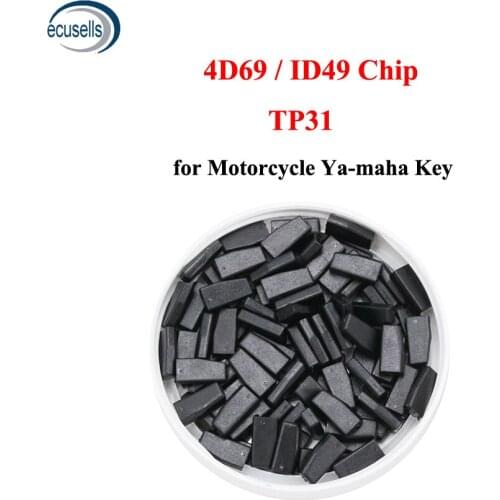 Auto Transponder Car Blank Key Chip Carbon 4D69 ID69 TP31 for Motorcycle Ya-Maha