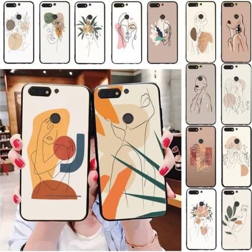 FHNBLJ Huawei Honor 7C Phone Cases