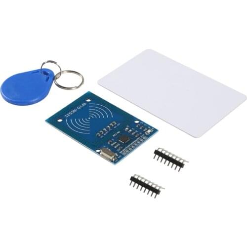 MFRC-522 RC-522 RC522 13.56MHz/125KHz RFID Module For Arduino Kit SPI Writer Reader IC Card With The IC Card With Software