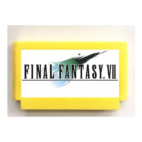 FINAL FANTASY VII Game Cartridge for 60PINS 8 bit game cartridge