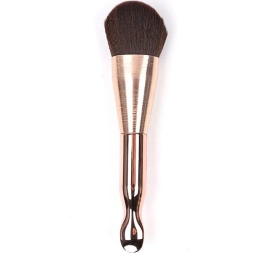 Makeup Brush Powder Brush Professional Cheek Beauty Brush Nylon Hair Metal Handle Foundation Facial Cosmetic Tool