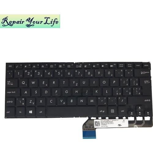 CS keyboard for ASUS UX360 UX360CA-UBM1T UX360CA-UHM1T UX360CA-IH51T CZ Czech black with backlight Screw Post 0KNB0-2625CS00