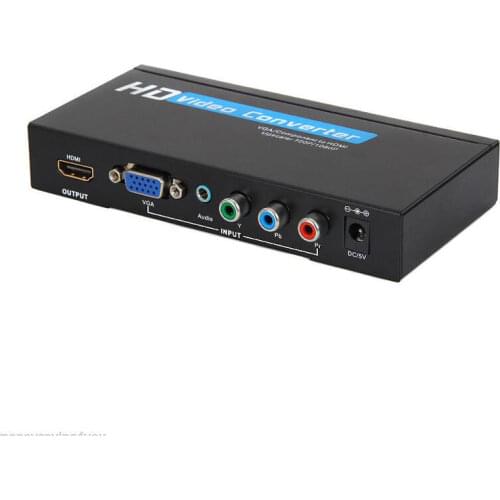 Mixed inputs HDMI Switcher converter 8X1 All to HDMI Switcher HDMI AV VGA component Ypbpr to HDMI Switch converter toslink audio