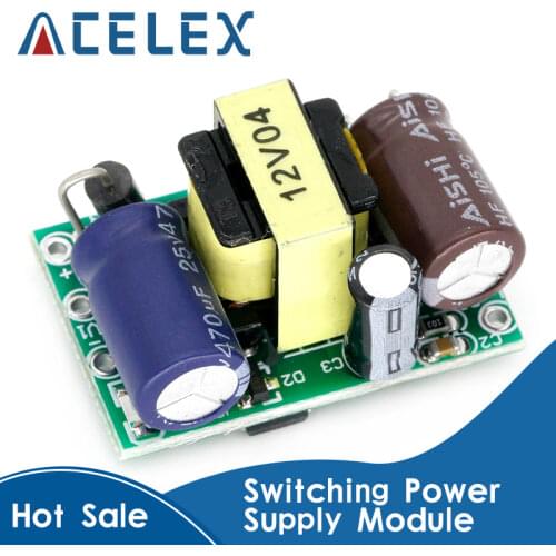 12V400mA (5W) switching power supply module / LED voltage regulator module / AC DC step-down buck module