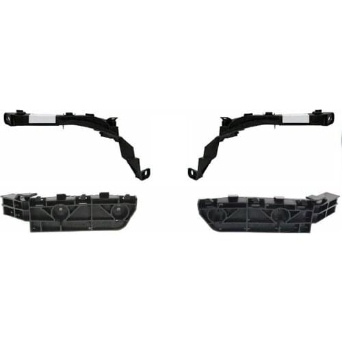 4 Pieces Efront Headlights and Bumper Brackets Set for 2007-2011 Honda Crv