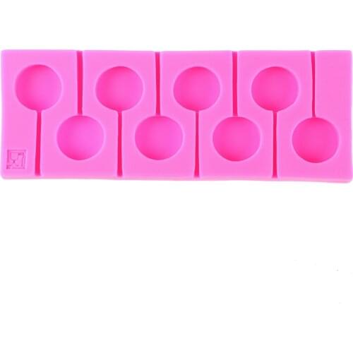 Planet 3D lollipop Silicone Mold chocolate Fondant moulds baking DIY party cake Decorating Tools F0461