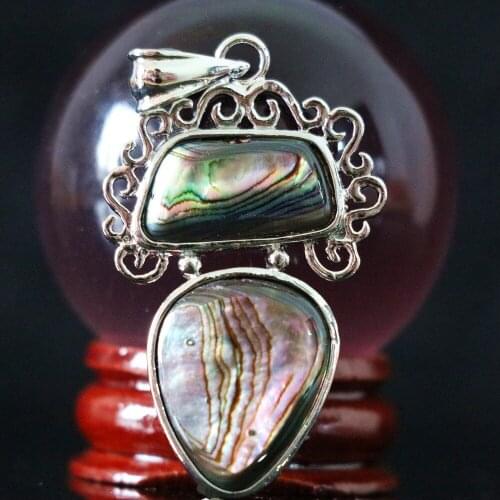 Charms natural abalone shell teardrop waterdrop pendant special design charms making High quality jewelry B1136
