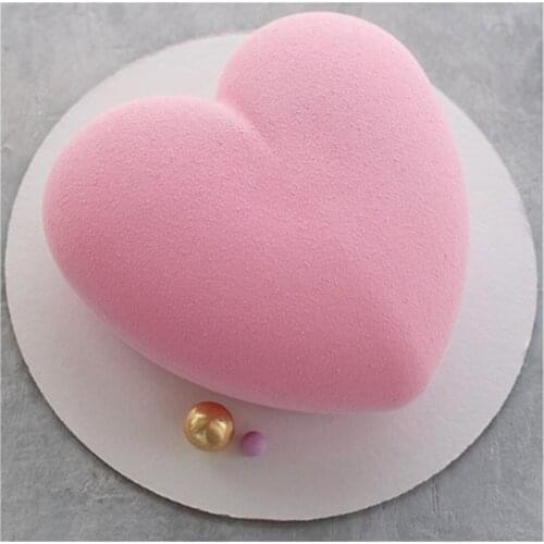 Heart Shape Silicone Cake Mousse Mould Love Silicone Mold Dessert Mould Cake DIY Decoration Tools