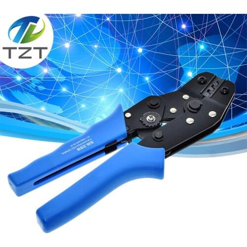 Blue SN-28B Pin Crimping Tool High-Carbon Steel Crimping Plier 2.54mm 3.96mm 28-18AWG Crimper 0.1-1.0mm Square dupont crimp tool