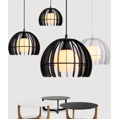 Modern Iron Restaurant Pendant Lights Simple Bar Living Room Home Decor Hanglamp Bedroom Bedside Lamps Designer Lights Fixtures