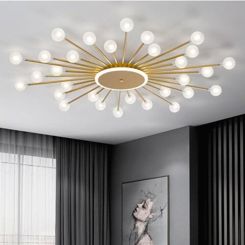 Easy Mounted Modern Home Decoration Home Indoor Luxury G4 Ceiling Lights GoLd Lighting