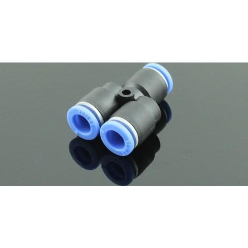 PY Union Y type quick connector fittings PY 04/06/08/10/12 pneuamtic quick touch fittings vetley pneuamtic high quality