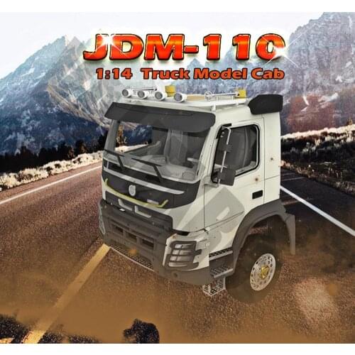 1/14 Truck Model Cab Diy Kit for 1/14 T Remote Control Truck