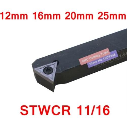 1PCS STWCR1212H11 STWCR1616H11 STWCR1616H16 STWCR2020K16 STWCR2525M16 STWCL1616H11 STWCL1616H16 STWCL2020K16 STWCL Turning Tools