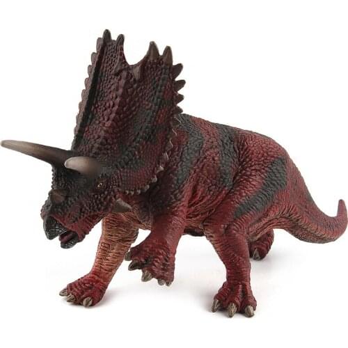 Big Jurassic Dinosaur Simulation Dinosaur Model Toy Pentaceratops Herbivorous Dragon PVC Plastic Animal Toys for Children