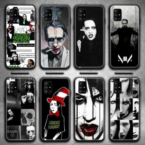 Marilyn Manson We Are Chaos Phone Case For Samsung Galaxy A21S A01 A11 A31 A81 A10 A20E A30 A40 A50 A70 A80 A71 A51