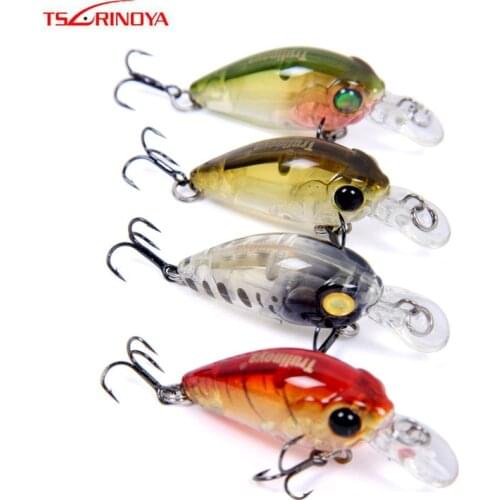 Mini Wobblers Fishing Lure 3.5cm 3.5g Small Crankbait Crank Bait Artificial Lure for Perch Bass Trout Fishing