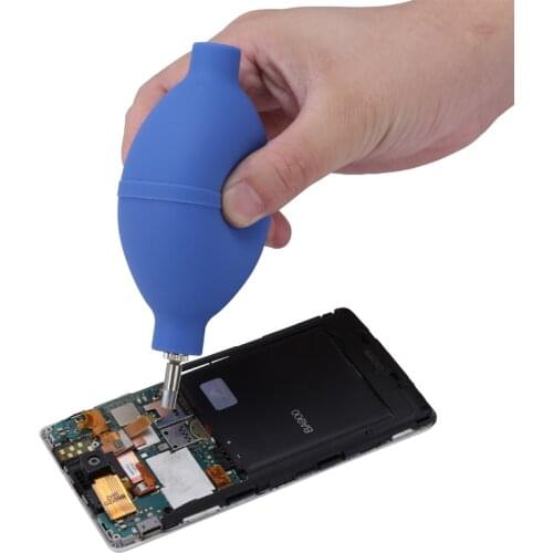 Rubber Air Blower Pump Dust Cleaner with Metal Nozzle Cleaning Tool for Cleaning Cell Phone Tablet PC Camera Lens Keyboards