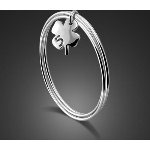 DIY Fashion 4 design Heart lock Leaf Clover Bracelet 100% 925 Sterling Silver Bracelet simple Woman Fine Jewelry Gift