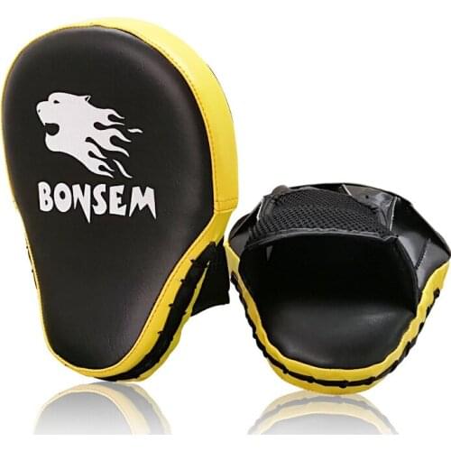 1Pc Gym Boxing Glove Boxer Training Mitt Outdoor PU Muay Thai Sanda Hand Protector Adults Kids Equipment