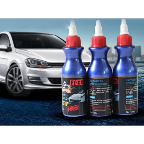 New 100ML 1set Paint Scratch Repair Agent Polishing Wax Paint Scratch Repair Remover Paint Care Coat Auto