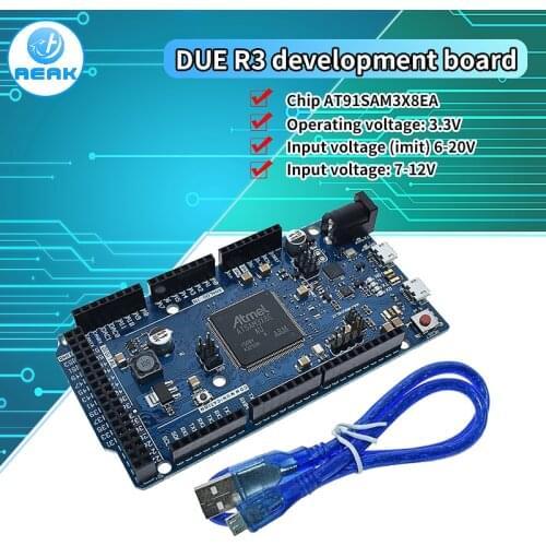 Official DUE R3 Board AT91SAM3X8E SAM3X8E 32-bit ARM Cortex-M3 Control Board Module For Arduino Development board