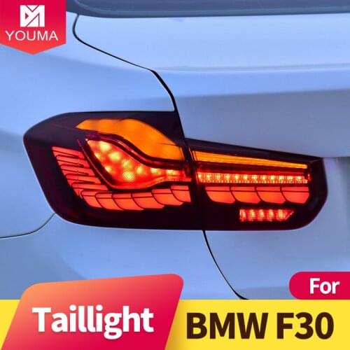 Taillight Assembly For BMW 3 Series 2013-2018 F30 F80 M3 LED Taillamps M4 GTS Design 320 325i LED Sequential Turn Signal