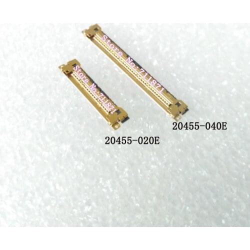 0.5 Pitch i-PEX 20455-040E 20455-020E Adapter Connector 20P 40Pin Female IPEX I-PEX Connector Adapter Socke joint 40P 20P 20455