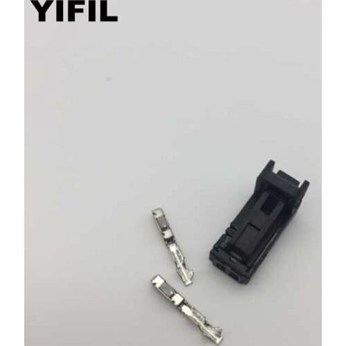 10pcs/lot 2 Pin/Way Female Car Door Lamp Connector License Plate LED light Plug For Audi Volkswagen Skoda 4B0 971 832 4B0971832